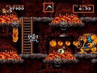 une photo d'Ã©cran de Super Ghouls n Ghosts sur Nintendo Super Nes